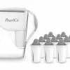 Pearlco Wasserfilter Fashion Weiß Inkl. 12 Protect+ Filterkartuschen