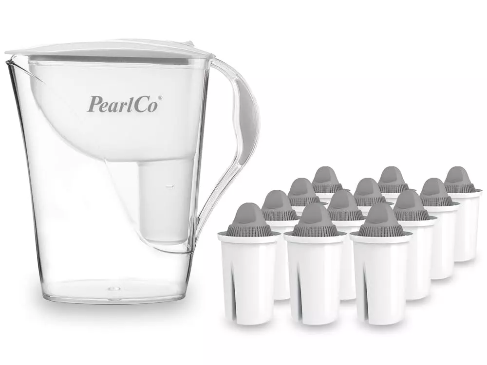 Pearlco Wasserfilter Fashion Weiß Inkl. 1 Protect+ Filterkartusche - Image 5
