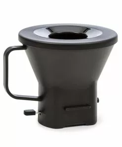 Klarstein Grande Gusto Ersatz-Kaffeefilterhalterung Mit Deckel BPA-frei Schwarz Schwarz