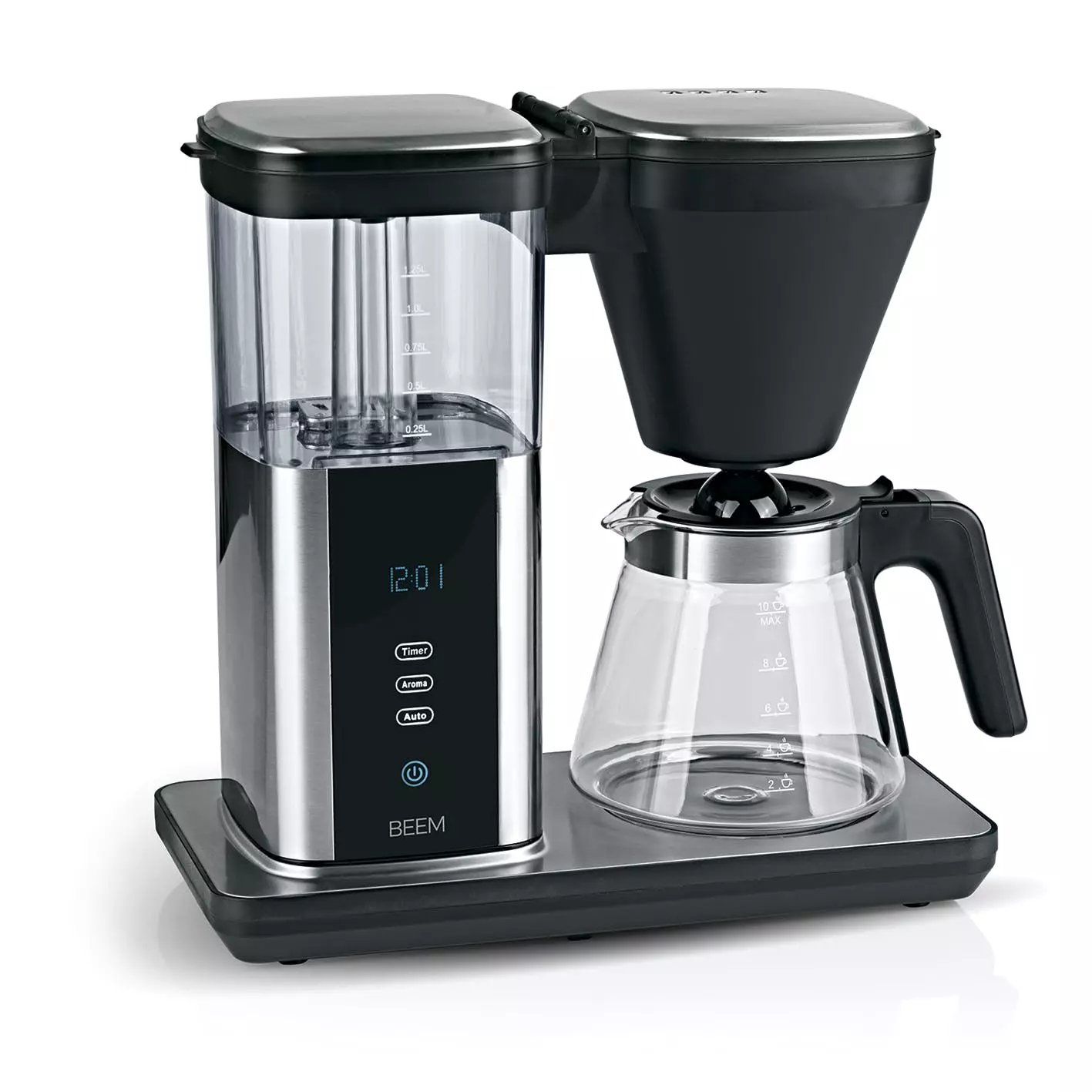 Null BEEM DIRECT-BREW Filterkaffeemaschine - Glas