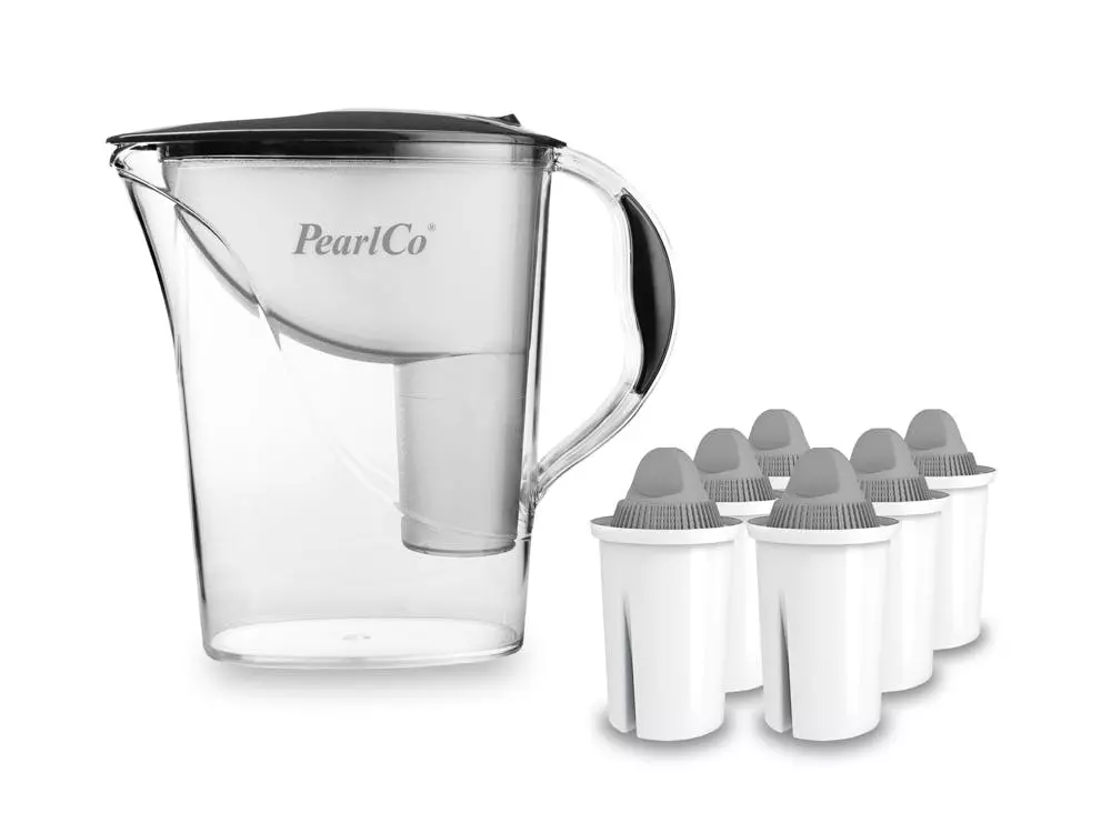 Pearlco Wasserfilter Standard Weiß Inkl. 6 Protect+ Filterkartuschen - Image 2