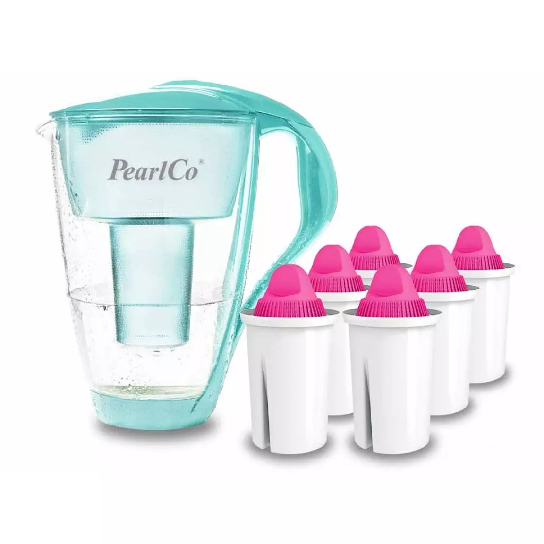 Pearlco Wasserfilter Standard Weiß Inkl. 6 AquaMag Filterkartuschen - Image 6