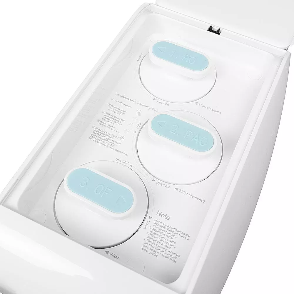 Null BEM LUNA Wasserfilter Mit Wassertank Wasserspender Umkehrosmose 6 Temperatureinstellungen Tischausführung - Image 6