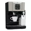 Klarstein BellaVita Kaffeemaschine 3-in-1 1450 W 20 Bar Milchsch?umer Grau