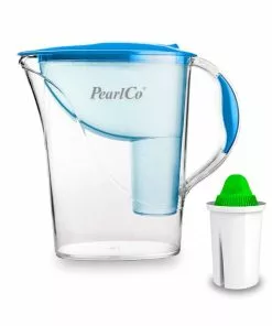 Pearlco Wasserfilter Standard Blau Inkl. 1 Alkaline Filterkartusche