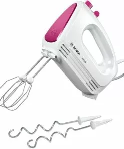 Bosch MFQ2210P Mixer Handmixer 375 W Pink, Weiß