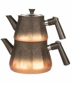 Null VIVIANA KRISTAL MODELS 3 Teekannen-Set, Rostfrei, Für Viele Herdtypen, Ergonom