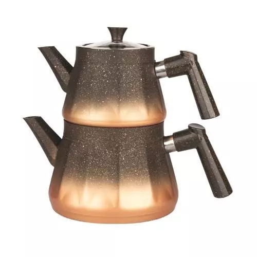 Null VIVIANA KRISTAL MODELS 3 Teekannen-Set, Rostfrei, Für Viele Herdtypen, Ergonom