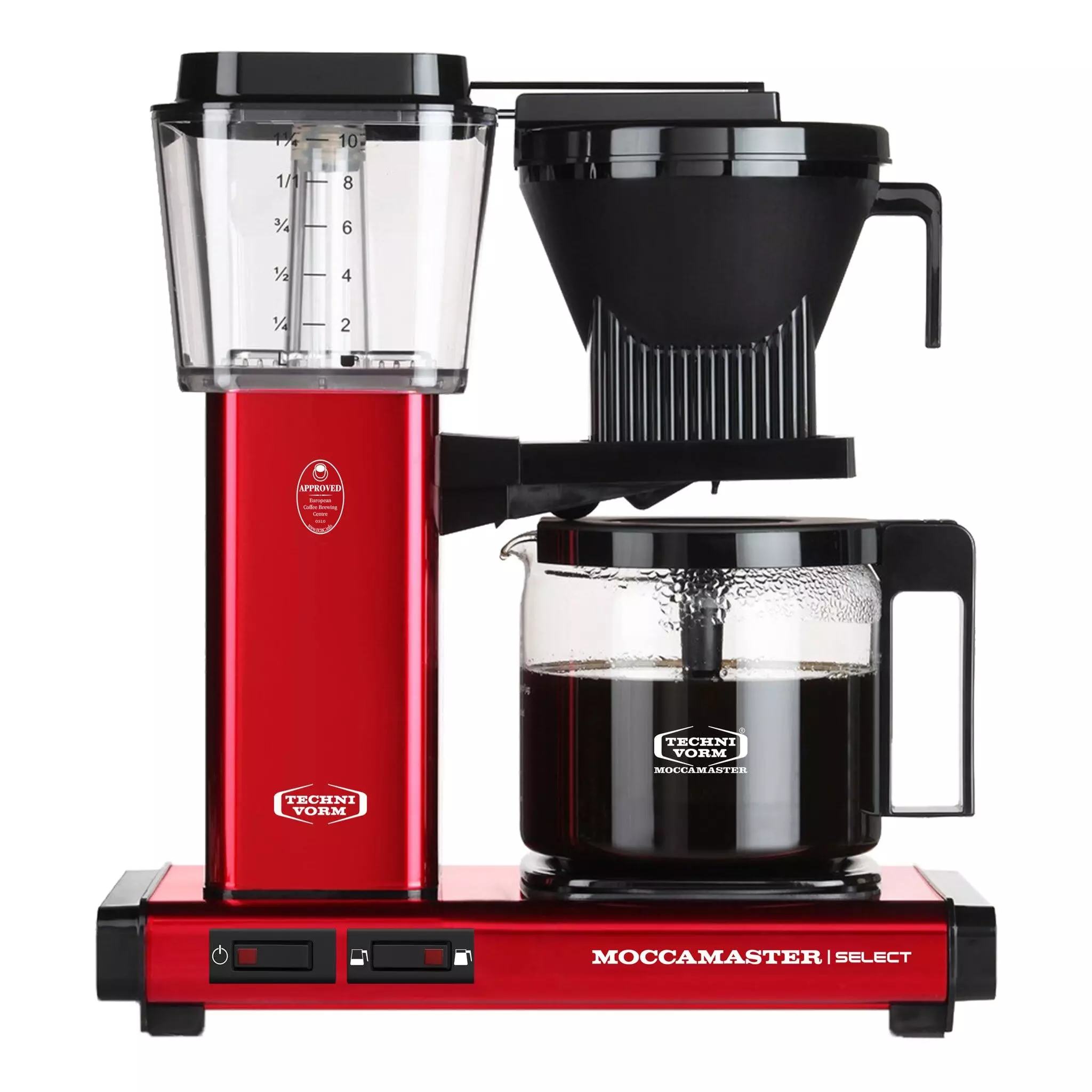 Null Moccamaster KBG Select Filterkaffeemaschine Brick Red - Image 3