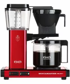 Null Moccamaster KBG Select Filterkaffeemaschine Red Metallic