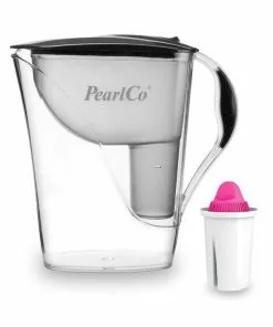 Pearlco Wasserfilter Fashion Anthrazit Inkl. 1 AquaMag Filterkartusche