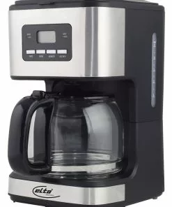 Null Elta Kaffeemaschine KME-900.15TS Mit Timer Schwarz Edelstahl 1,5 L