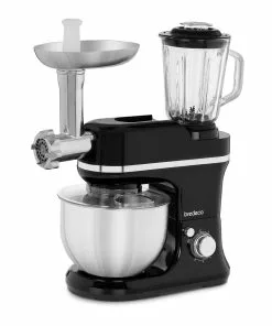 Null Bredeco Küchenmaschine - Inkl. Mixer & Fleischwolf - 1.200 W