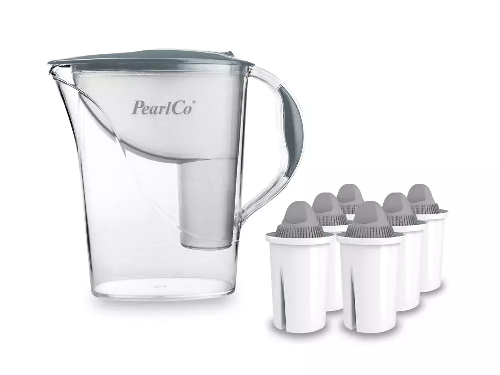 Pearlco Wasserfilter Standard Weiß Inkl. 6 Protect+ Filterkartuschen - Image 3