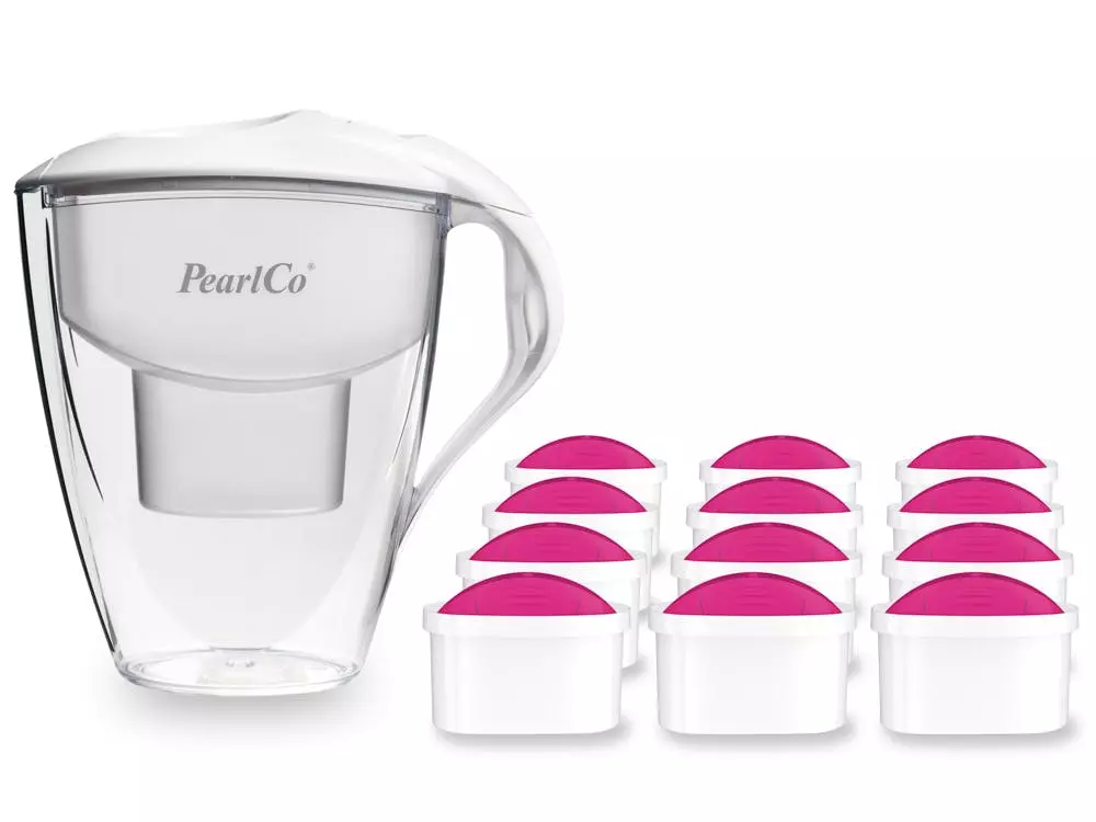 Pearlco Wasserfilter Astra Weiß Inkl. 6 AquaMag Filterkartuschen - Image 3