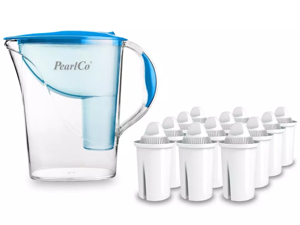 Pearlco Wasserfilter Standard Blau Inkl. 3 Universal Filterkartuschen - Image 4