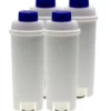Null 4x Wasserfilter Für DeLonghi Autentica Dinamica Eletta Maestosa Magnifica S Perfecta Primadonna + Gastroback 42619 (14465)
